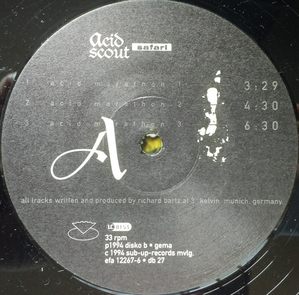Acid Scout - Safari | Disko B (db 27) - 3
