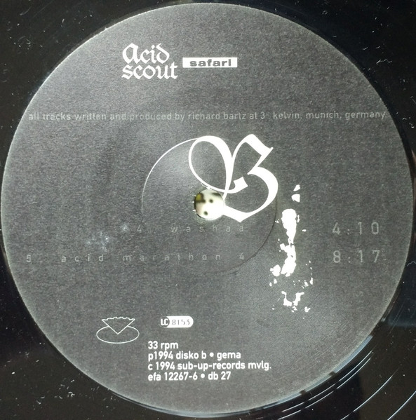 Acid Scout - Safari | Disko B (db 27) - 4