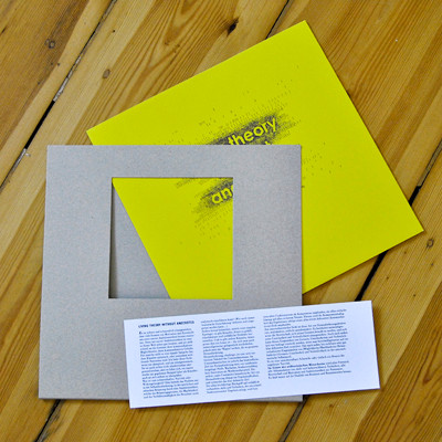 Nicolas Wiese - Living Theory Without Anecdotes | corvo records (core 005) - 3