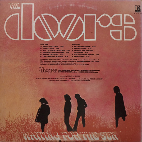 The Doors - Waiting For The Sun | Elektra (W 42041) - 3 The Doors - Waiting For The Sun | Elektra (W 42041) - 3
