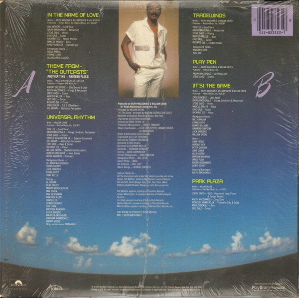 Ralph MacDonald - Universal Rhythm | Polydor (422-823 323-1 Y-1) - 2