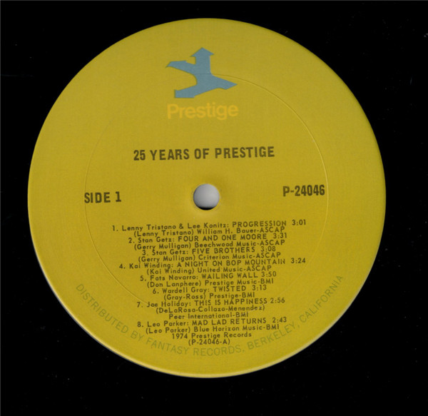 Various - 25 Years Of Prestige | Prestige (P-24046) - 4 Various - 25 Years Of Prestige | Prestige (P-24046) - 4