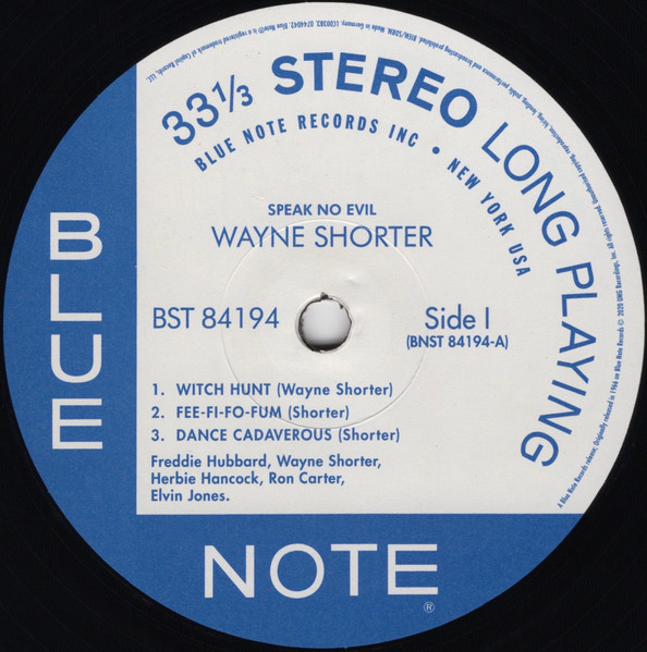 Wayne Shorter - Speak No Evil | Blue Note (0744042) - 3