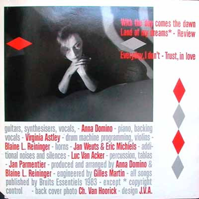 Anna Domino - East And West | Les Disques Du Crépuscule (TWI 187) - 2 Anna Domino - East And West | Les Disques Du Crépuscule (TWI 187) - 2