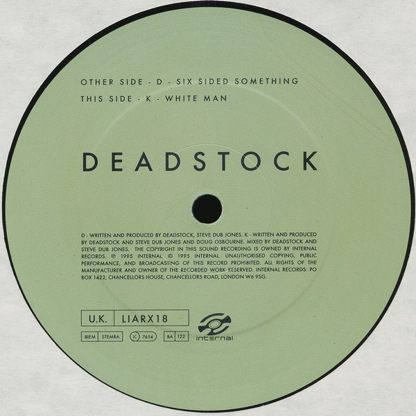 Deadstock - Six Sided Something / White Man | Internal (LIARX18) - 4