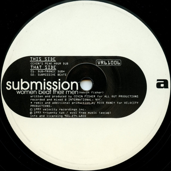 Submission - Women Beat Their Men 2000 | Velocity Recordings (VR61006) - 2