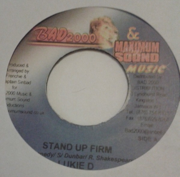 Lukie D - Stand Up Firm | Bad 2000 Music (none) - main