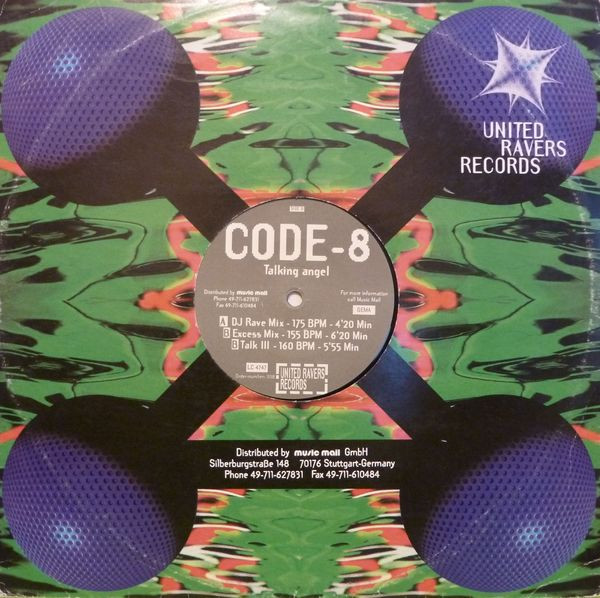 Code-8 - Talking Angel | United Ravers Records (URR 008)