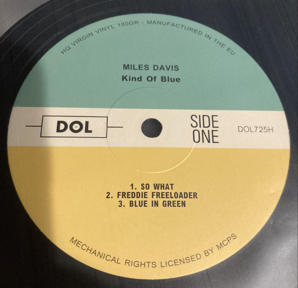 Miles Davis - Kind Of Blue | DOL (DOL725H) - main