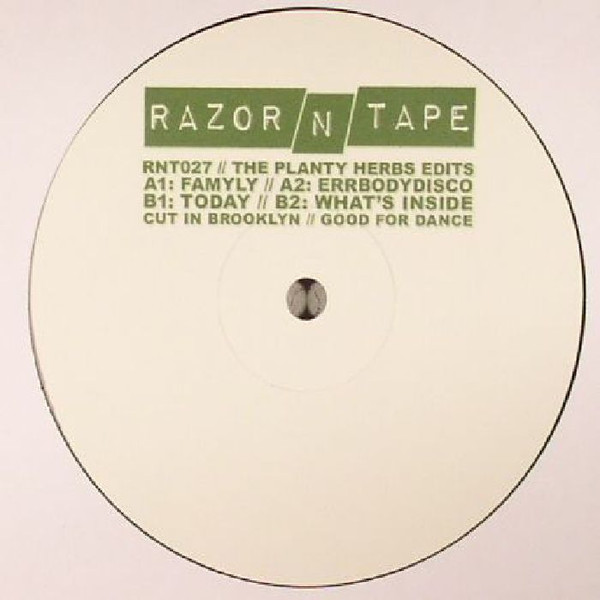 The Planty Herbs - The Planty Herbs Edits | Razor-N-Tape (RNT027) - main