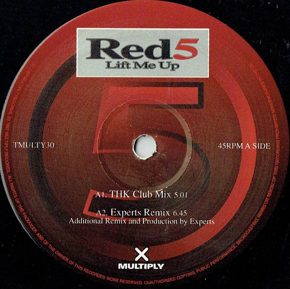Red 5 - Lift Me Up | Multiply Records (TMULTY30) - 3