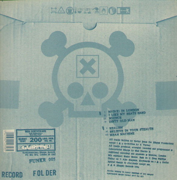 Mad Doctor X - Dr. X's Hip Hop Experiments Escape From The Lab And Go On The Rampage Vol: 1 | Blapps! Records (FUNKR 005) - 2