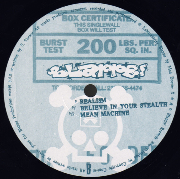 Mad Doctor X - Dr. X's Hip Hop Experiments Escape From The Lab And Go On The Rampage Vol: 1 | Blapps! Records (FUNKR 005) - 4