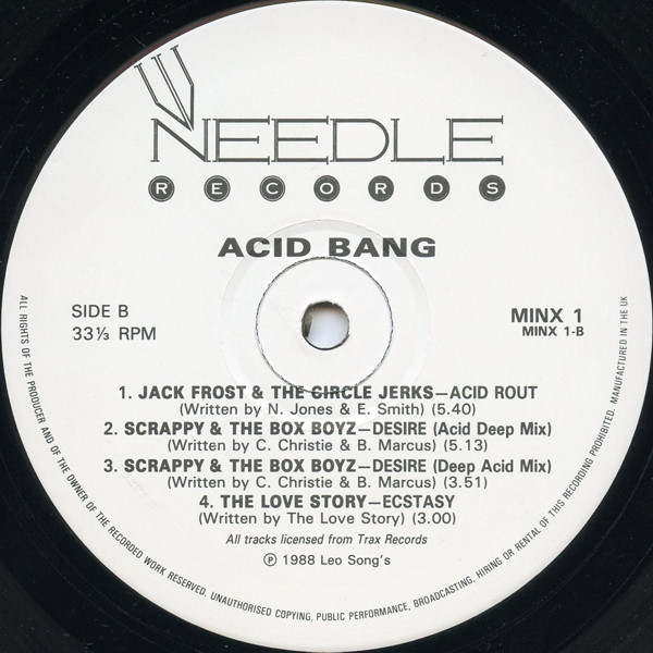 Various - Aciiid Bang! | Needle Records (MINX 1) - 4