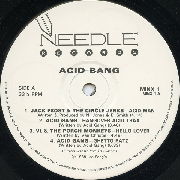 Various - Aciiid Bang! | Needle Records (MINX 1) - 3