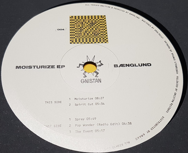 Bænglund - Moisturize EP | Gnistan Records (GNISTAN004)