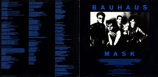 Bauhaus - Mask | Beggars Banquet (BEGA 29) - 8