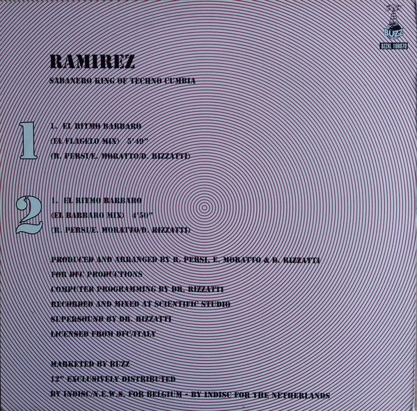 Ramirez - El Ritmo Barbaro | Buzz (BZZXL 106070) - 2