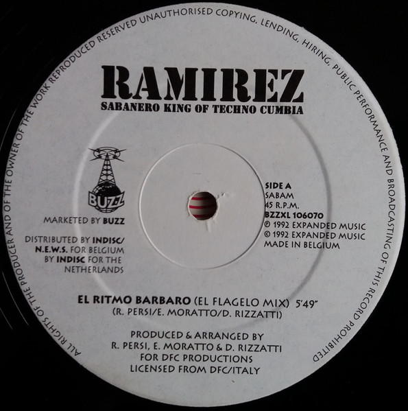 Ramirez - El Ritmo Barbaro | Buzz (BZZXL 106070) - 3