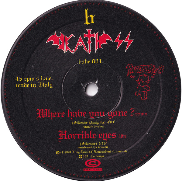 Death SS - Where Have You Gone? | Rosemary's (Babe 001) - 4
