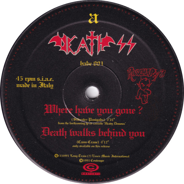 Death SS - Where Have You Gone? | Rosemary's (Babe 001) - 3