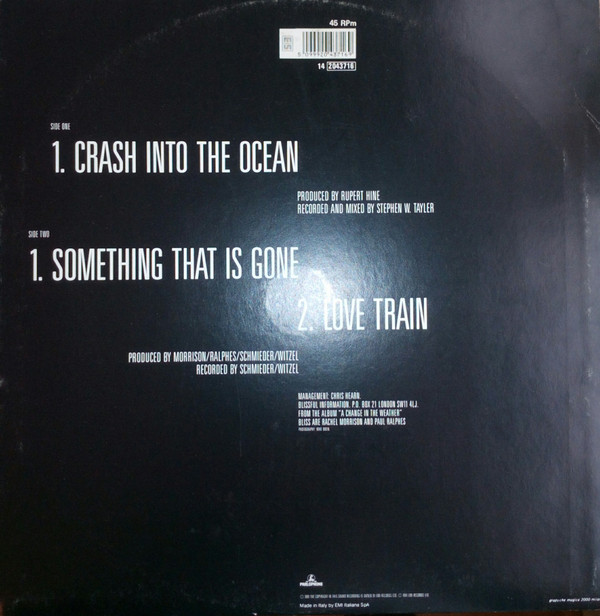 Bliss - Crash Into The Ocean | Parlophone (14 2043716) - 2