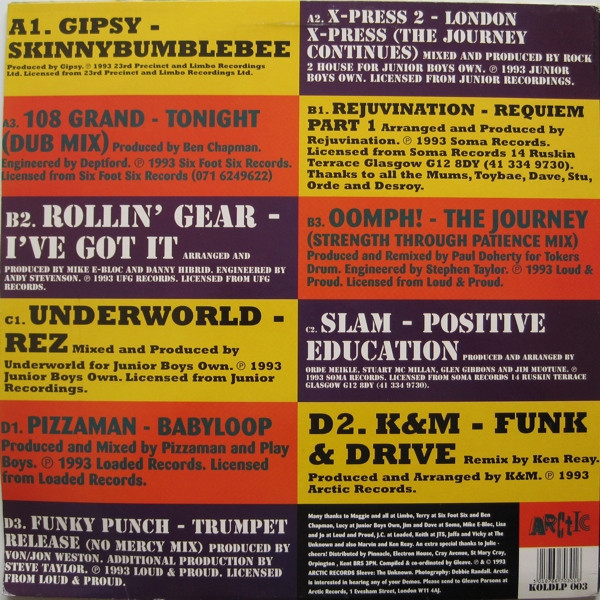 Various - The Cream Of Underground House Volume Two | Arctic (KOLDLP 003) - 2 Various - The Cream Of Underground House Volume Two | Arctic (KOLDLP 003) - 2