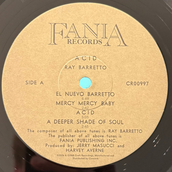 Ray Barretto - Acid | Fania Records (CR00997) - 3 Ray Barretto - Acid | Fania Records (CR00997) - 3