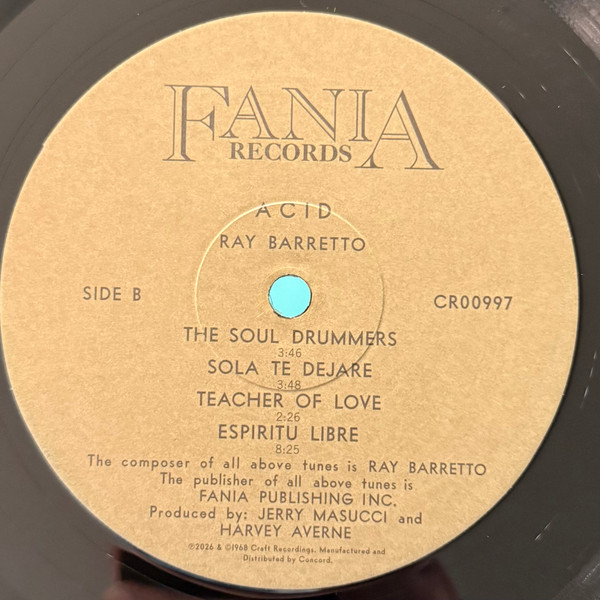 Ray Barretto - Acid | Fania Records (CR00997) - 4 Ray Barretto - Acid | Fania Records (CR00997) - 4