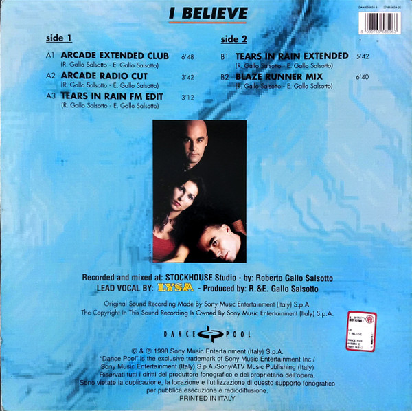 Fabrica - I Believe | Dance Pool (DAN 665859 6)