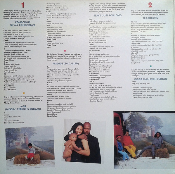 Womack & Womack - Conscience | Island Records (ISL 1189) - 3 Womack & Womack - Conscience | Island Records (ISL 1189) - 3