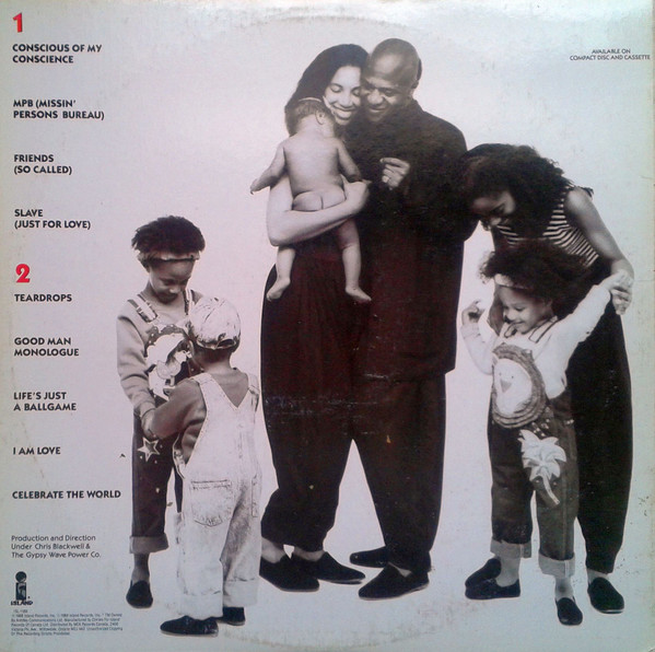 Womack & Womack - Conscience | Island Records (ISL 1189) - 5 Womack & Womack - Conscience | Island Records (ISL 1189) - 5