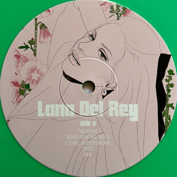 Lana Del Rey - Did You Know That There's A Tunnel Under Ocean Blvd (2LP - Limited Alternative Artwork Edition - Green Vinyl) [Vinyl] | Polydor (4859195) - 4