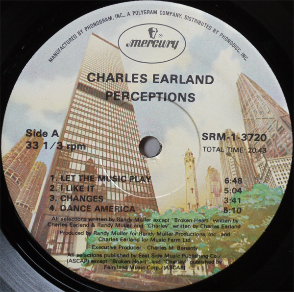 Charles Earland - Perceptions | Mercury (SRM-1-3720) - 3