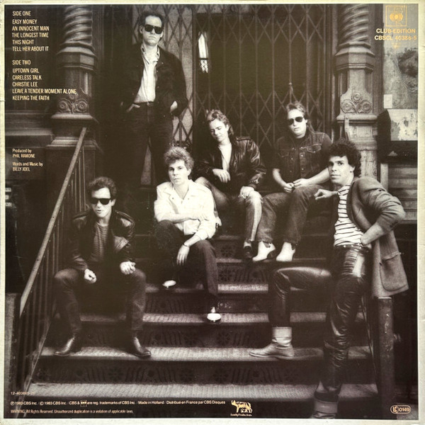 Billy Joel - An Innocent Man | CBS (CBSCL 40386-5) - 2