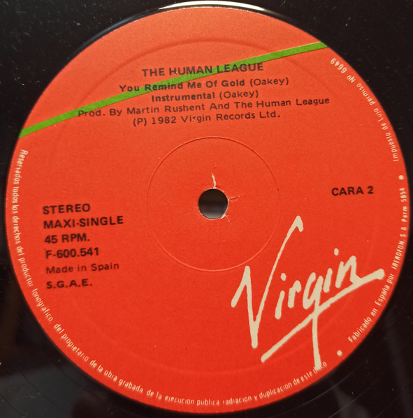 The Human League - Mirror Man | Virgin (F-600541) - 4