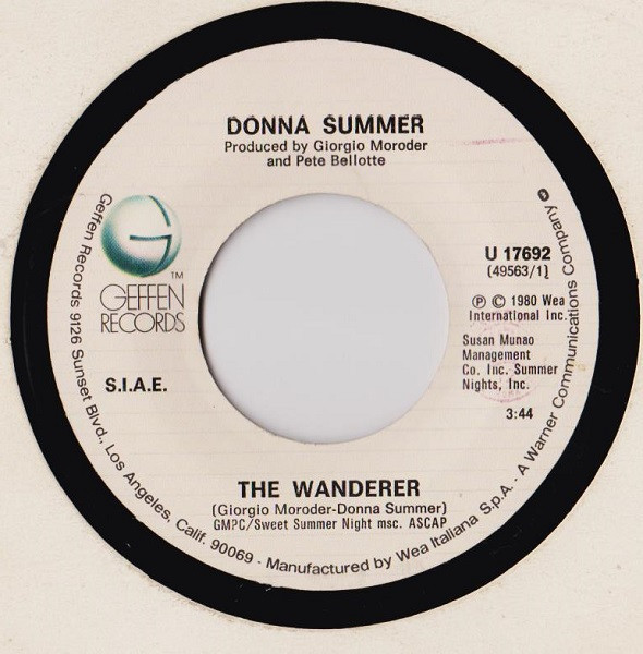 Donna Summer - The Wanderer | Warner Bros. Records (U 17692) - 3 Donna Summer - The Wanderer | Warner Bros. Records (U 17692) - 3