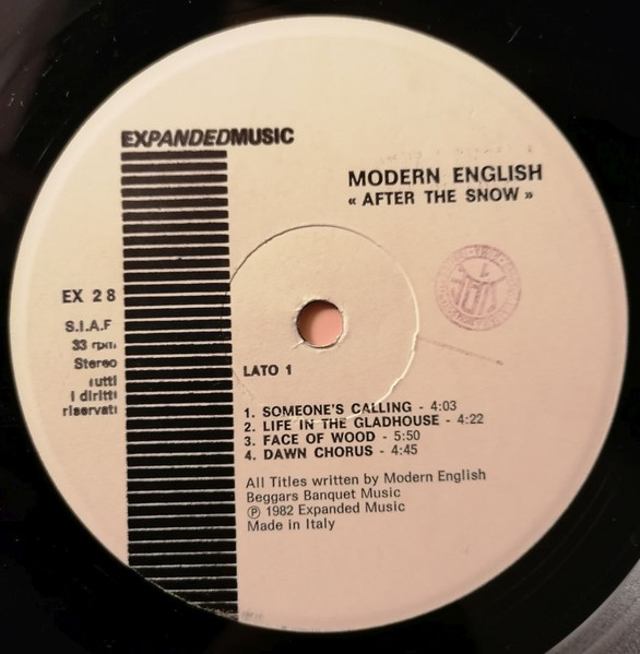 Modern English - After The Snow | Expanded Music (EX 28) - 3