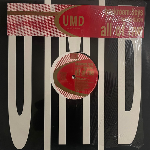 Backroom Boys  &  Takiya Dixon - All Of Me | Underground Music Department (UMD) (UMD 309)