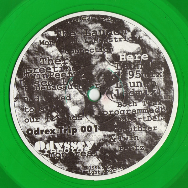 Montreal & Maastricht Connection - The Launch EP | Odyssey Records Montréal (Odrex Trip 001) - main