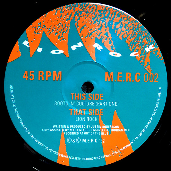 Lionrock - Lion Rock | Most Excellent Recording Company (M.E.R.C. 002) - main