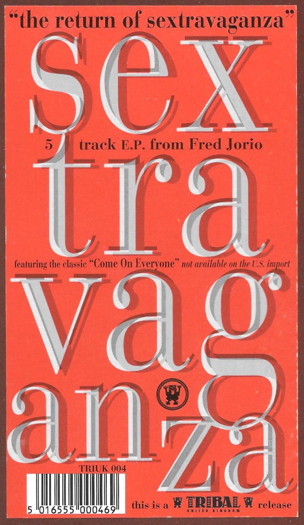 Sextravaganza - The Return Of Sextravaganza | TRIBAL United Kingdom (TRIUK 004) - 4