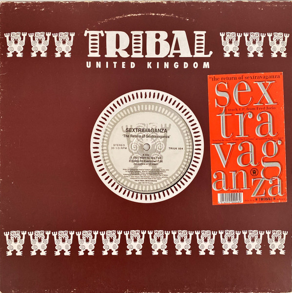 Sextravaganza - The Return Of Sextravaganza | TRIBAL United Kingdom (TRIUK 004) - main