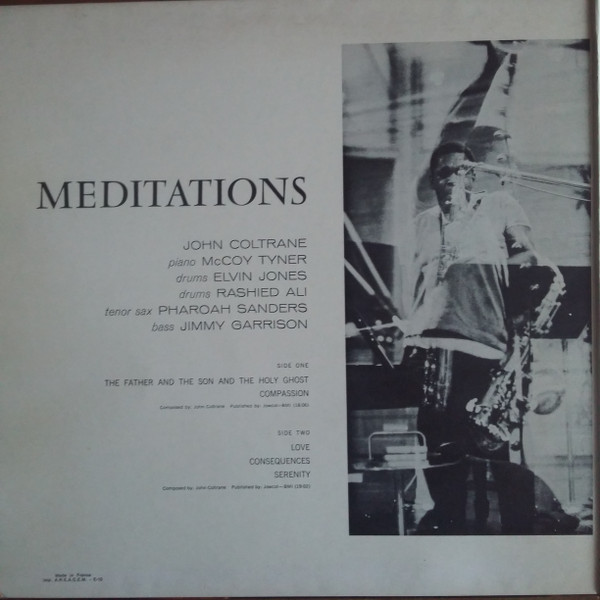 John Coltrane - Meditations | Impulse! (A/AS-9110) - 2