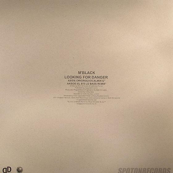 M' Black - Looking For Danger | Spot On Records (SPOT 57) - 2