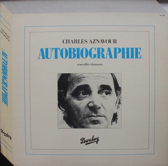 Charles Aznavour - Autobiographie | Barclay (96 108)