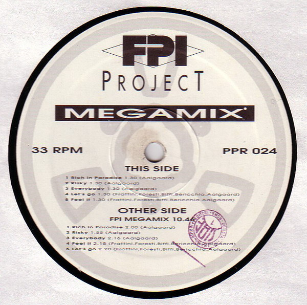 FPI Project - Megamix | Paradise Project Records (PPR 024) - 2 FPI Project - Megamix | Paradise Project Records (PPR 024) - 2