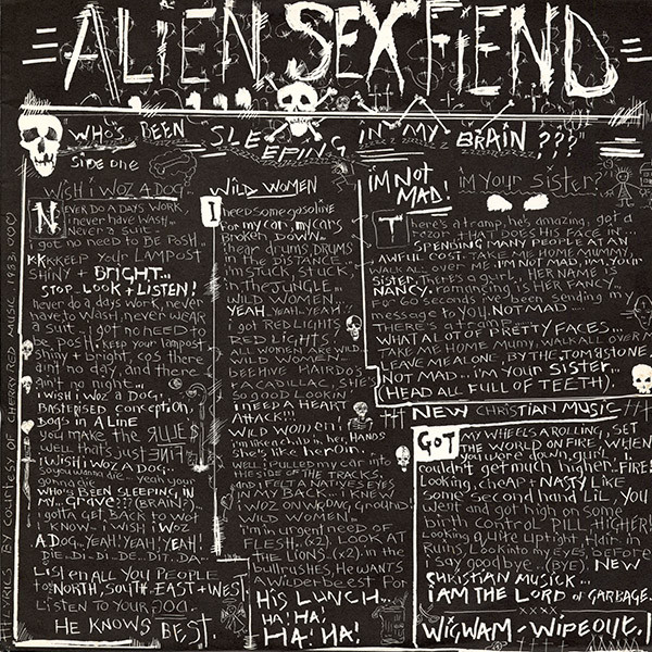Alien Sex Fiend - Who's Been Sleeping In My Brain | Anagram Records (GRAM 10) - 5