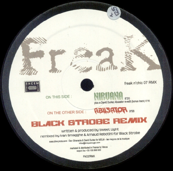 Sweet Light - Abusator (Black Strobe Remix) | Freak n' Chic (FNC07RMX) - 3 Sweet Light - Abusator (Black Strobe Remix) | Freak n' Chic (FNC07RMX) - 3