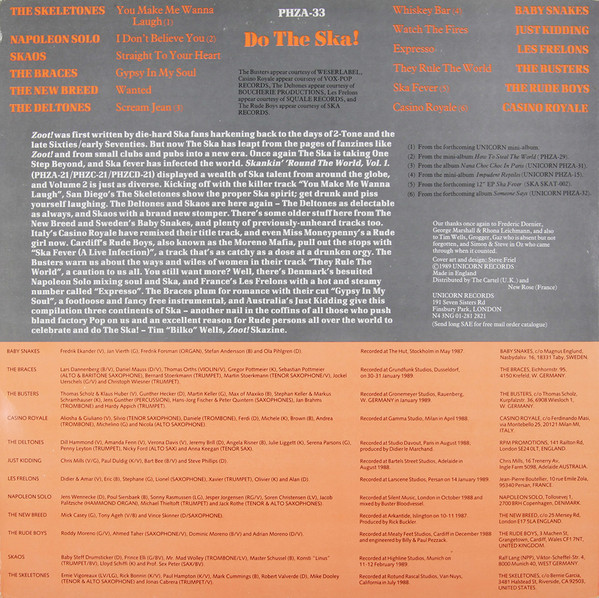 Various - Skankin' 'Round The World Volume 2 | Unicorn Records (PHZA-33)